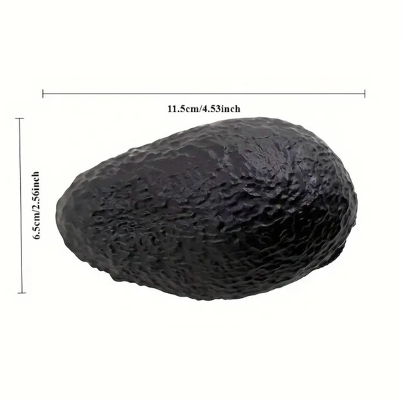 AVOCADO COIN PURSE / SECRET HIDING PLACE REALISTIC LOOKING AVOCADO 🥑 STASH SPOT - Picture 8 of 9